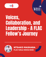Voices, Collaboration, and Leadership: Reflections from the FLAC Fellowship