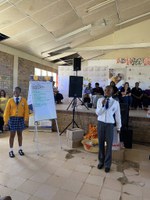 Fighting For The Future: Mec Mahlatsi And Mayor Seakge Join Boshoff Learners In The Fight Against Teenage Pregnancy Fighting For The Future: Mec Mahlatsi And Mayor Seakge Join Boshoff Learners In The Fight Against Teenage Pregnancy