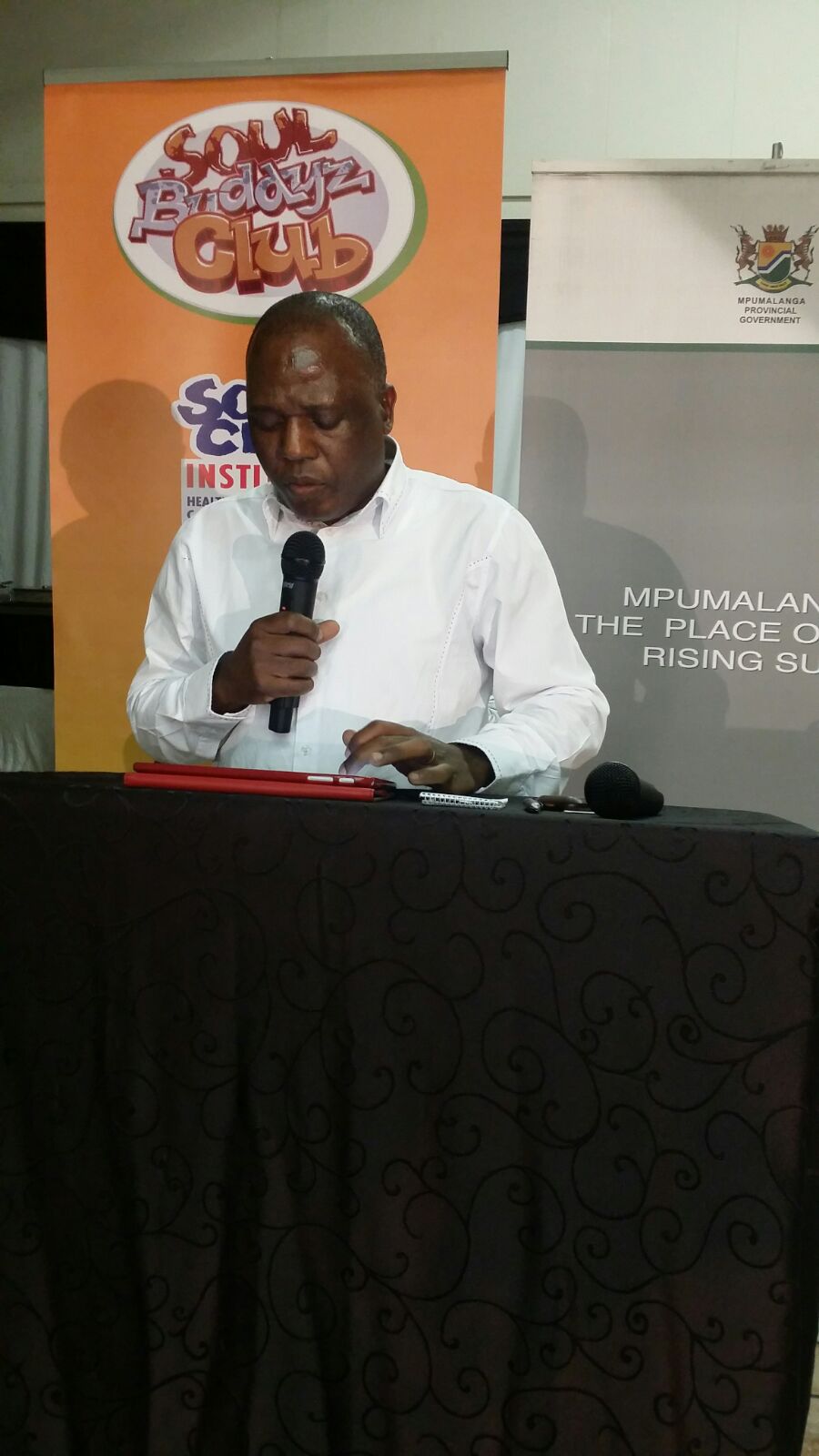 key note address by Pastor  R Marule