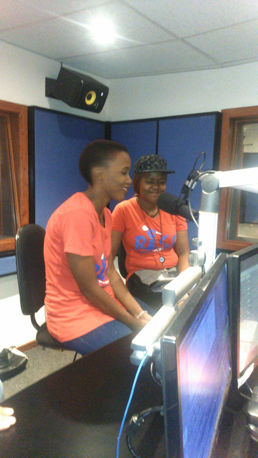 2 RYWC members on air   talking GBV