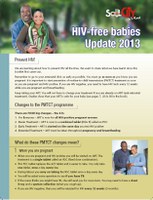HIV free babies, update 2013