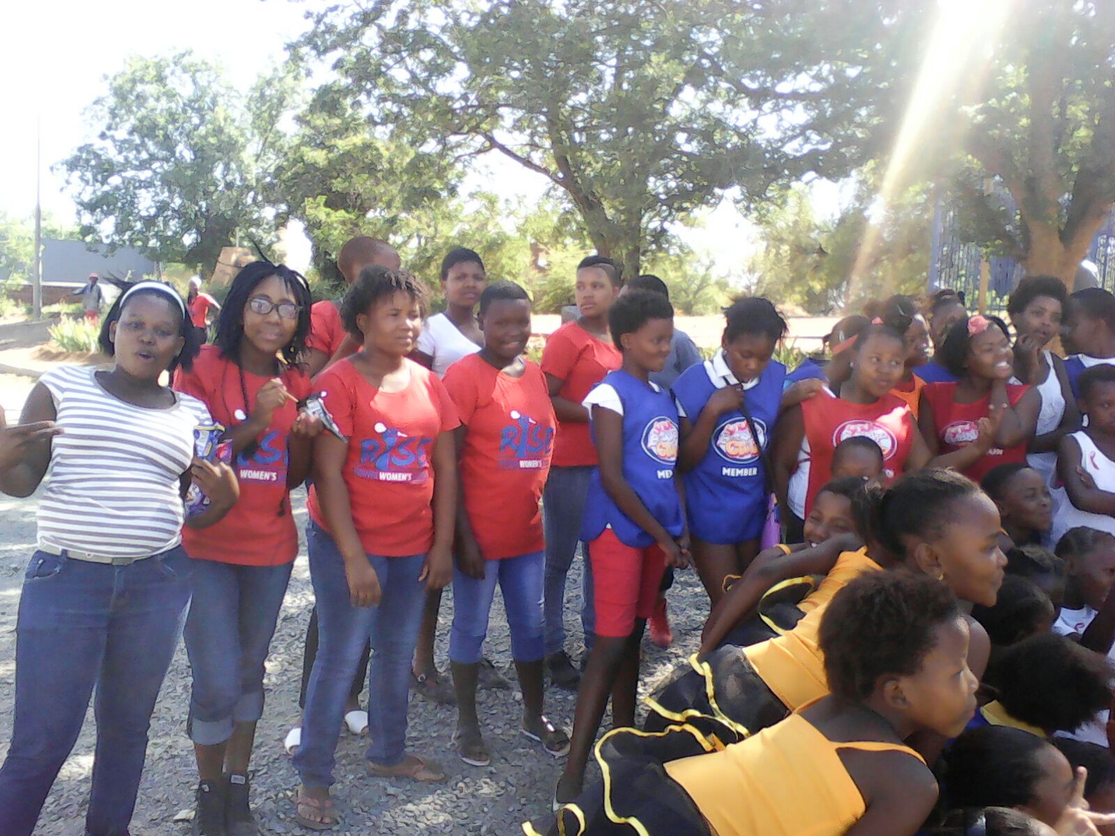 Rise and SBC dancing at World Aids Day