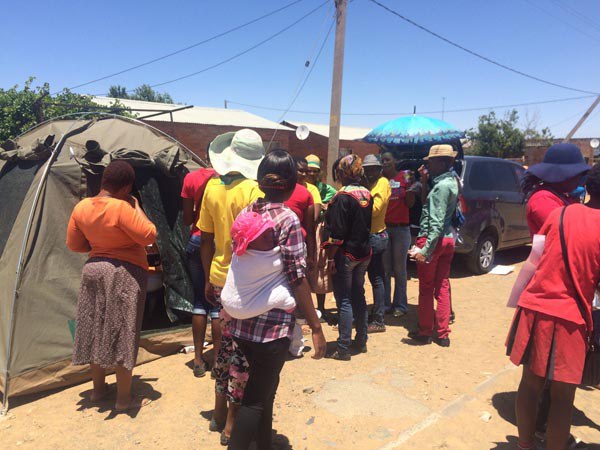 Mayflower Gert Sibanda 16 Days of activism march