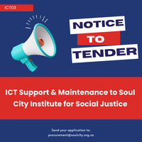 Tender Number: ICT 03