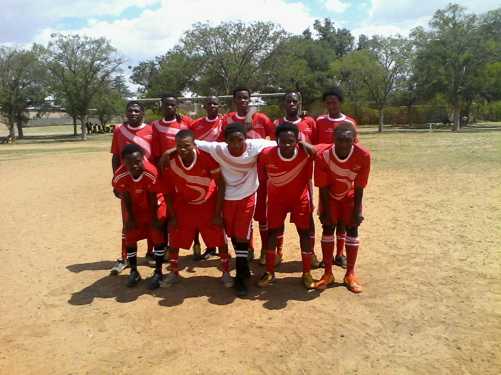 Winning WoF Soccer team Theunissen