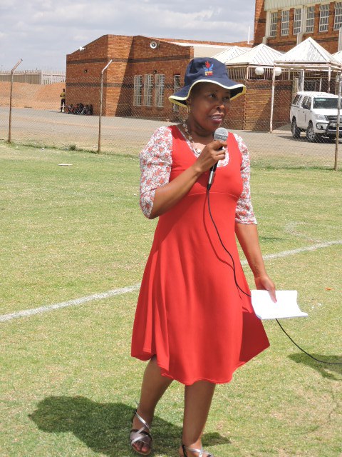 Guestspeaker from Tshepong Victim Suport Centre Busiswe