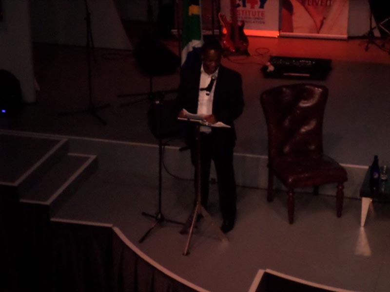 SundayTimes Managing Editor Moshoeshoe Monare on behalf of Times Media Group addressed us