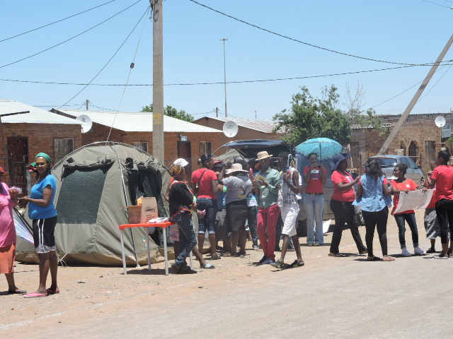 People waiting to be tested Rainbow Seeds HIV Testing