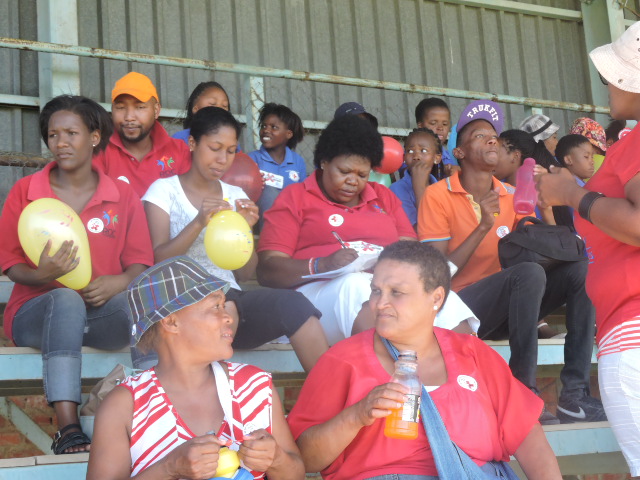 Young and old attending